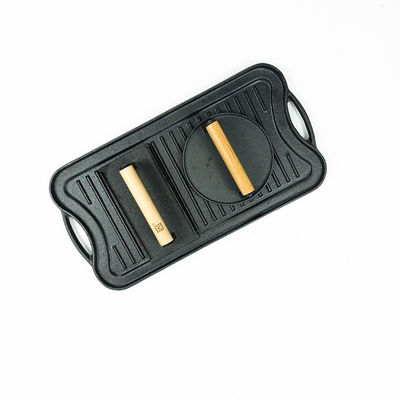 Stampa a 7 pollici dell'hamburger del ghisa di Matt Black Kitchen Cookware Accessories