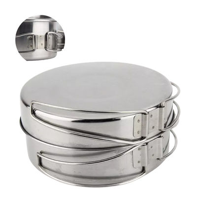 Acciaio 4pcs/Set del ODM &amp; dell'OEM Stanley Camping Cooking Set Stainless