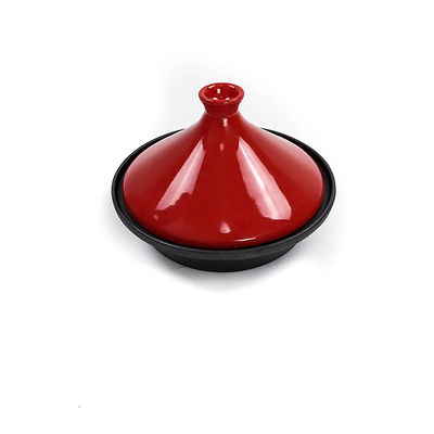 3,3 quarti hanno smaltato il ghisa Tajine che cucina il vaso Stovetop sicuro