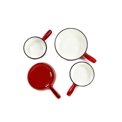 vaso della fonduta di formaggio del ghisa di 21cm durature 12 libbre durevoli e