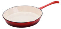 Non SGS a 10 pollici ISO9006 di Pan For Omelettes BSCI della frittura del ghisa del bastone