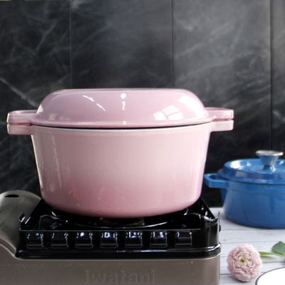Casseruola Oven With Skillet Lid Height olandese del ghisa del ODM dell'OEM 11.5cm