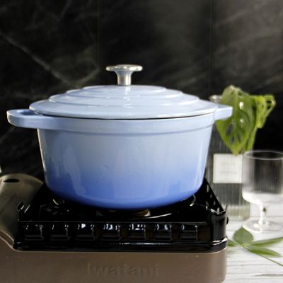 Casseruola del ghisa dello smalto di dimensione 21/24/26/28.5cm per approvvigionamento