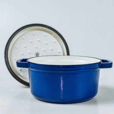 Forno olandese smaltato variopinto 18/20/22/24/26cm del ghisa