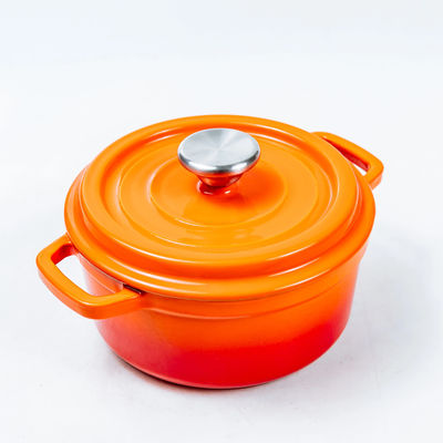 Ghisa amichevole Oven With Two Handles olandese di Eco di progettazione del paese
