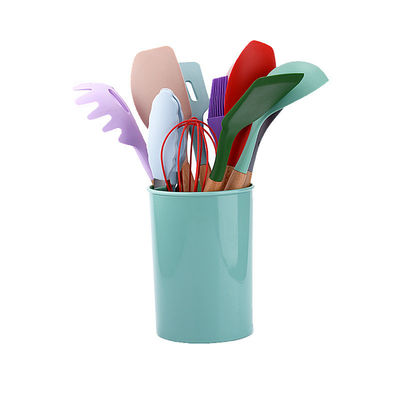 Utensili su misura della cucina del silicone degli accessori delle pentole della cucina con il supporto