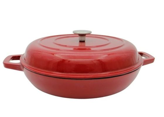 La casseruola affidabile smaltata del ghisa il vaso 29/31cm della minestra del ghisa