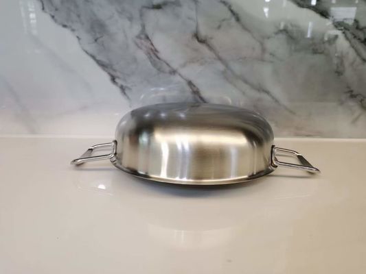 Le pentole di acciaio inossidabile del nastro mettono il vaso di acciaio inossidabile del commestibile 304