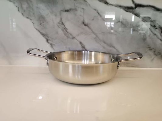 Le pentole di acciaio inossidabile del nastro mettono il vaso di acciaio inossidabile del commestibile 304