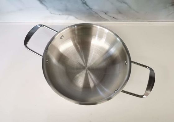 Le pentole di acciaio inossidabile del nastro mettono il vaso di acciaio inossidabile del commestibile 304