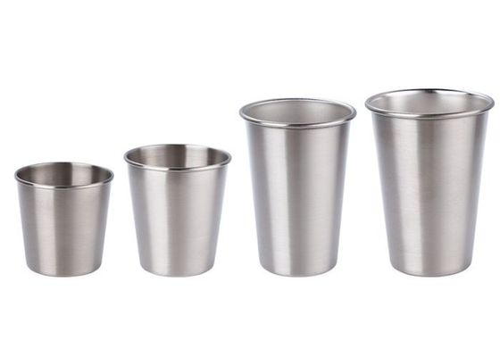 304 certificazione dorata della tazza 8.2/9.3cm di acciaio inossidabile SGS/ISO9005