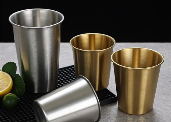 Tazze di acciaio inossidabile del nastro 304 del commestibile lucidate dentro
