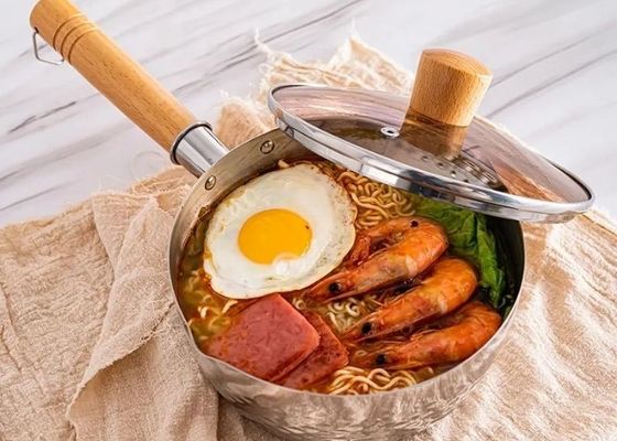 Piccola base piana di dissipazione di calore della casseruola di acciaio inossidabile 304