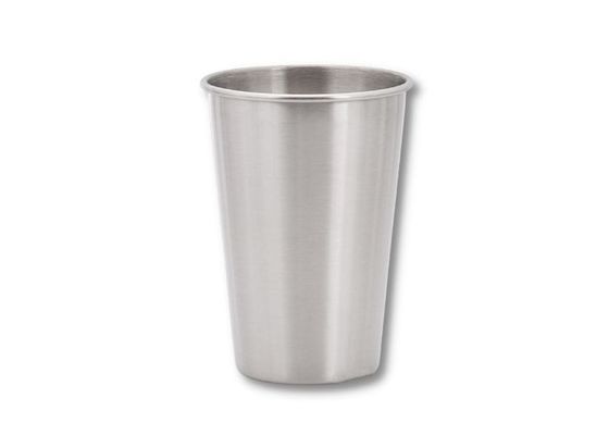 Cuatom Silver 304 Stainless Steel Cup Set Lavatrice di piatti Sicuro antigraffi
