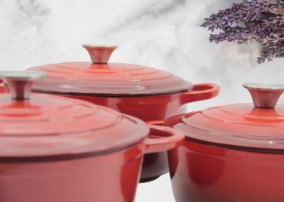 Ghisa della casseruola del ghisa dello smalto Stew Pot For Kitchenware