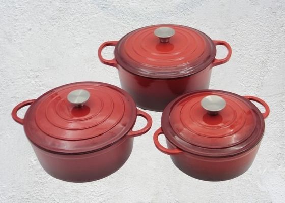 Ghisa della casseruola del ghisa dello smalto Stew Pot For Kitchenware