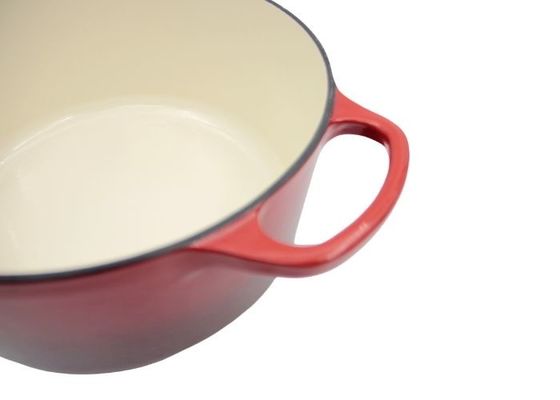 La casseruola affidabile smaltata del ghisa il vaso 29/31cm della minestra del ghisa