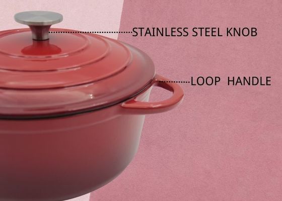 Ghisa della casseruola del ghisa dello smalto Stew Pot For Kitchenware