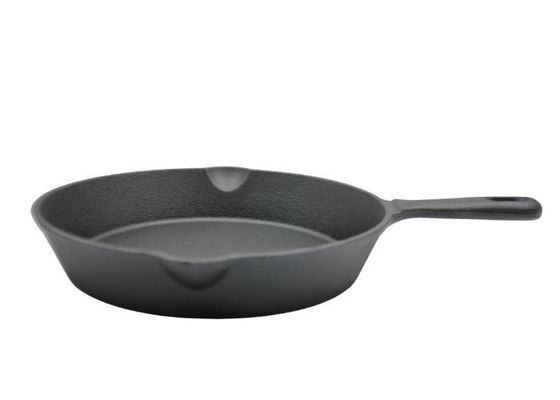 ghisa di 16cm che frigge Pan Deep Cast Iron Skillet per la frittura di scalpore