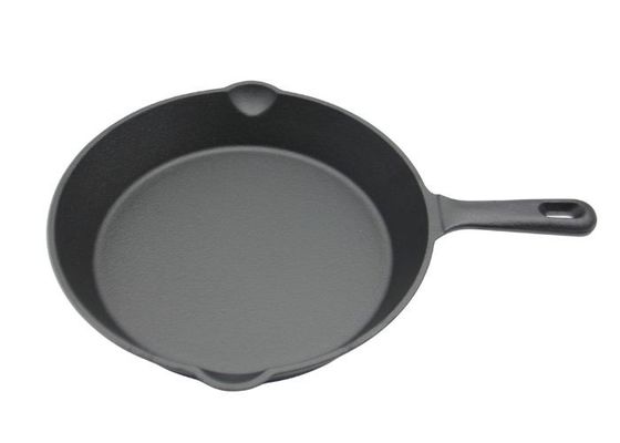 ghisa di 16cm che frigge Pan Deep Cast Iron Skillet per la frittura di scalpore