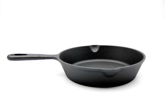 La padella a 6/8/10 pollici del ghisa pre condita per la bruciatura, Sauté, cuoce tutta la stufa
