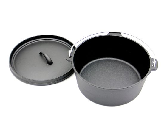 3 pezzi pre hanno condito il ghisa che frigge lo SGS ISO9005 di Pan Set BSCI