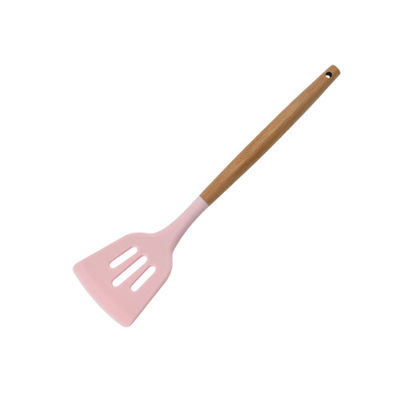Il silicone antiaderante che cucina l'utensile di colore ha messo l'insieme di strumenti della cucina