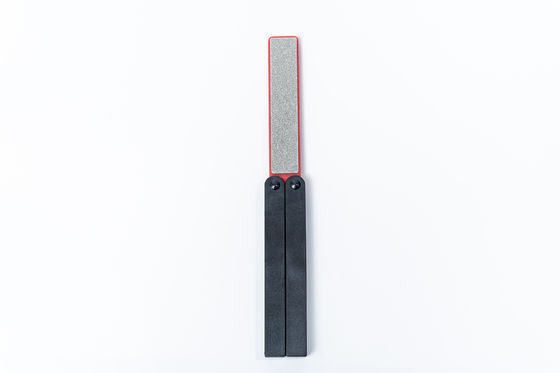 Doppio coltello parteggiato Whetstone che piega Diamond Sharpener Polish Camping