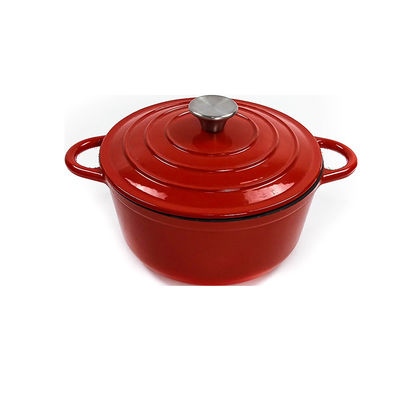 Forno olandese in ghisa con coperchio perfetto per le vacanze e le avventure all'aria aperta