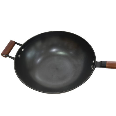 Padella cinese del ghisa della cucina della casa di BSCI che cucina wok Pan Non Stick 32cm