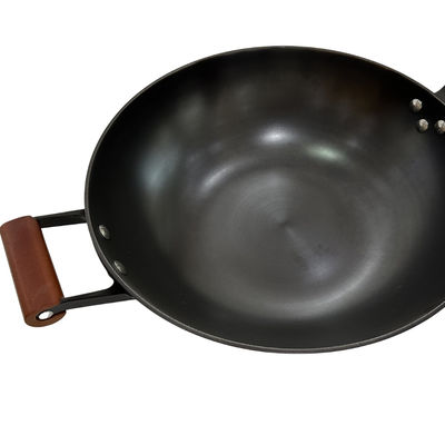Padella cinese del ghisa della cucina della casa di BSCI che cucina wok Pan Non Stick 32cm
