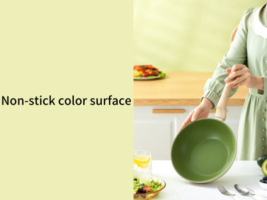 Sano cucinando non la padella 7Inch del bastone con rivestimento di titanio