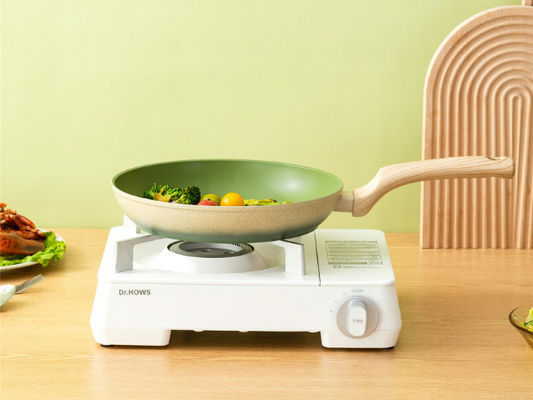 La pentola di alluminio premio 10Inch del pancake non attacca con la maniglia staccabile