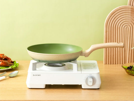 Sano cucinando non la padella 7Inch del bastone con rivestimento di titanio