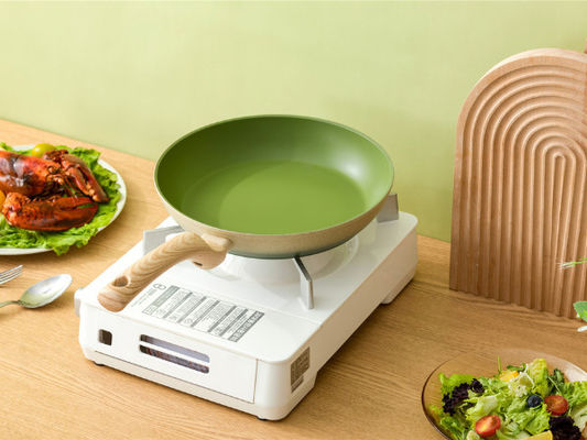 La pentola di alluminio premio 10Inch del pancake non attacca con la maniglia staccabile