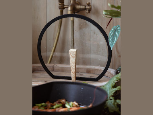 Pentola di alluminio leggera 12Inch del pancake con non il nero ricoprente del bastone
