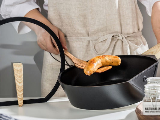 alluminio 10.25Inch che frigge Pan Oven Safe With Silicone Handle