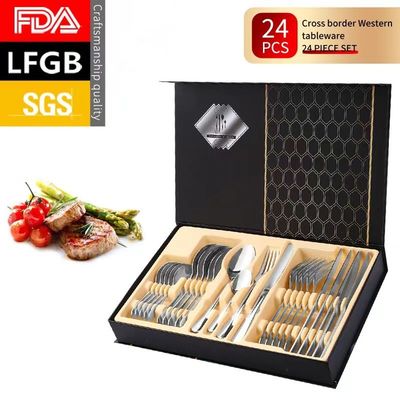 La coltelleria portatile dell'acciaio inossidabile 304 ha messo perfetto per la sala da pranzo