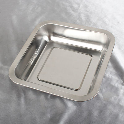 Piatto di cibo in acciaio inossidabile sicuro Forno liscio lucidato 60*60*2cm