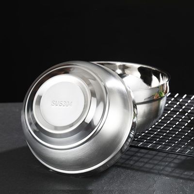Scalette lucide in acciaio inossidabile 304 a doppia parete per cucina