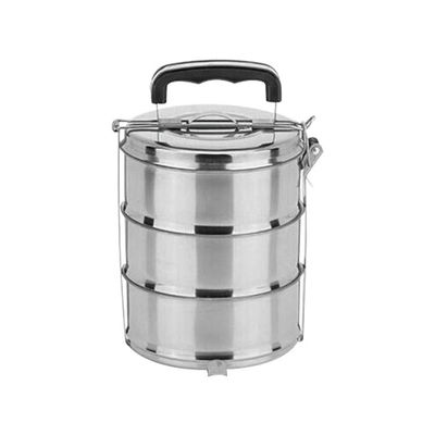 Scatola da pranzo multifunzione in acciaio inossidabile con compartimenti e strati multipli scatola da pranzo portatile