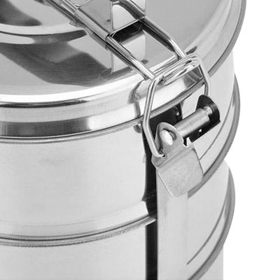 Scatola da pranzo multifunzione in acciaio inossidabile con compartimenti e strati multipli scatola da pranzo portatile