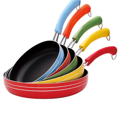 Set di pentole da cucina in alluminio non appiccicoso da 5 pcs