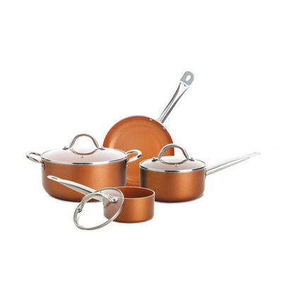 Set di utensili da cucina di alta qualità in alluminio versato in 11 pezzi