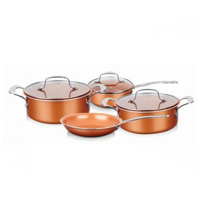 Set di utensili da cucina di alta qualità in alluminio versato in 11 pezzi