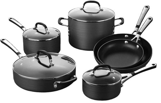 OEM Casserole in acciaio inossidabile e padella a 12 pezzi