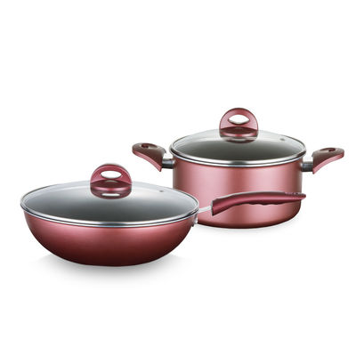 Set di utensili da cucina in alluminio borgoñese multifunzione a 3 pezzi