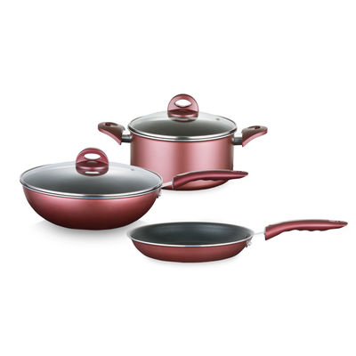 Set di utensili da cucina in alluminio borgoñese multifunzione a 3 pezzi