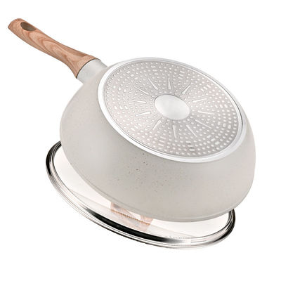 cucina sana piatti in casseruola a 12 pezzi non appiccicosi con coperchio di vetro