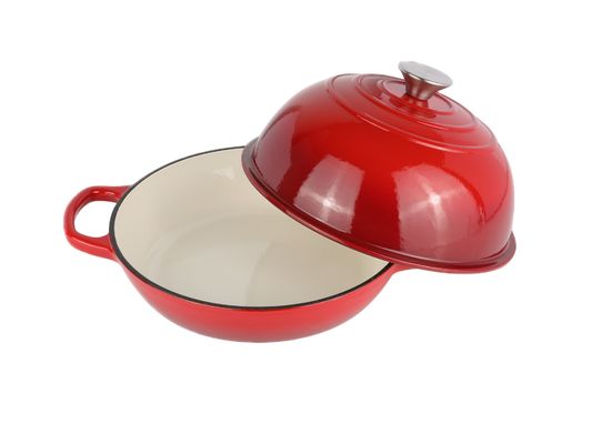 Cooknexa 6QT forno in ghisa ′′ 10 pollici, perfetto per la cottura di pasta acida, stufati e cottura lenta